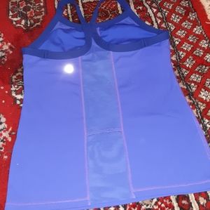 Size 8 Lululemon tank top with built in sports bra